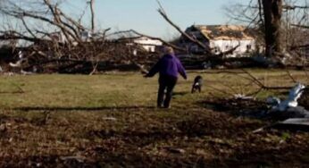 Nola si era persa durante il tornado, è stata ritrovata